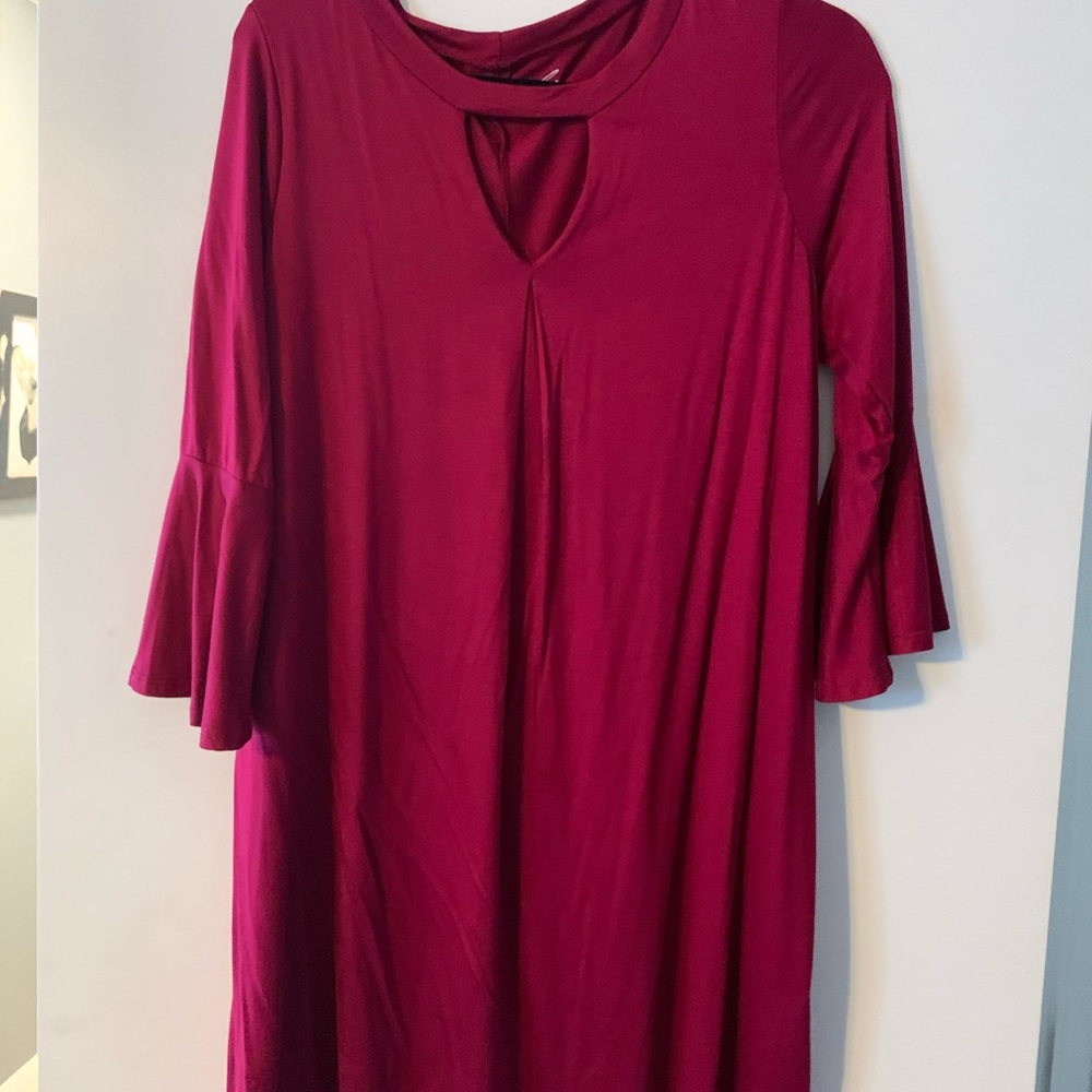 Red dress